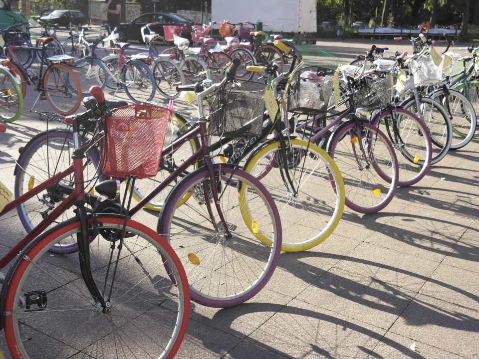 Fietsenbörse – Fahrradmarkt Hamburg — Flohmarkt-Stimmung in Hamburg.